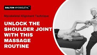 Unlock the Shoulder Joint with This Massage Routine | ErikDalton.com