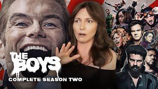 The Boys (Complete Season Two Reaction) JOURNEY TO SEASON 4!