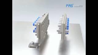 Electric and Pneumatic Multi-Connector Tube Panel