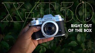 FUJI X-T50 | Unboxing and First Shoot!