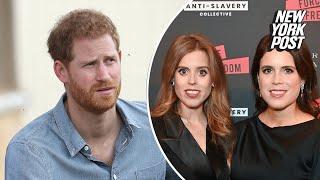 Prince Harry and Meghan Markle’s bond with Beatrice, Eugenie has cracked: report