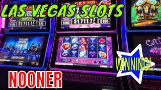 NOONER Slot Action from Las Vegas - BIG WINNING