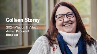 PeaceHealth 2024 Mission & Values Award Recipient for Respect: Colleen Storey