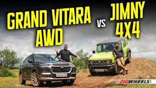 Maruti Suzuki Jimny vs Grand Vitara AWD: 4x4 Matters?