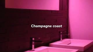 "Champagne coast" by Blood orange but you're in the bathroom of a party