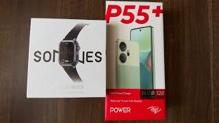 Itel P55+ and Itel E1 Smartwatch impressions!