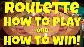 Roulette - How to Play and How to Win! • The Jackpot Gents