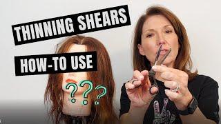 Are You Making This Mistake When Using Thinning Shears?