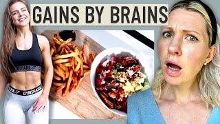 Dietitian Reviews Gains by Brains Diet (Healthy Relationship with Food or Diet Culture?!)