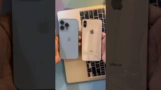 iPhone xs max vs 13 pro