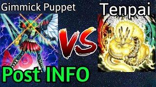 Gimmick Puppet FTK Vs Tenpai Dragon Post INFO Yu-Gi-Oh!