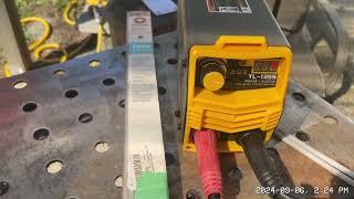 Welding with The Correct Lense /6 lbs Mini Welder The Little Tooliom 135 amps  Dual Voltage