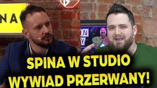 PAN PAWŁOWSKI PRZERYWA WYWIAD W STUDIO PO SPINIE O LOTERIĘ PTW !