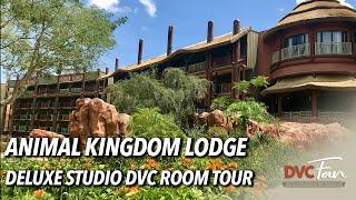 Tour a Deluxe Studio DVC Room at Disney's Animal Kingdom Lodge Jambo House!