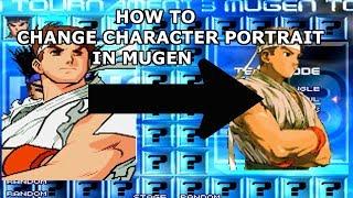 How To Change Character Portraits in Mugen