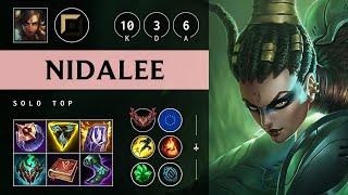 Nidalee Top vs Cho'Gath: Unstoppable - EUW Grandmaster Patch 14.23