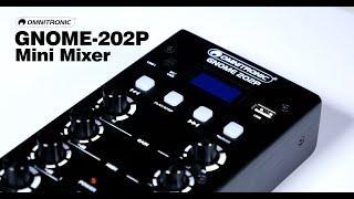 OMNITRONIC GNOME-202P Mini Mixer