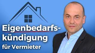 Eigenbedarfskündigung - So geht's (für Vermieter)