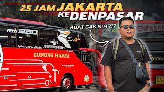 PERTAMA KALI NAIK BUS RUTE JAUH, APAKAH OMEN KUAT⁉️Trip Jakarta - Denpasar with Gunung Harta