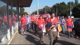 Armenian fans in Prague