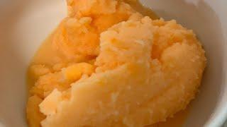 How To Make Homemade Orange Sherbet Video