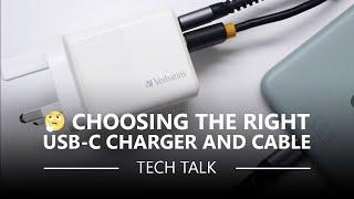 How to find the right USB-C charger and cable | Tech Talk