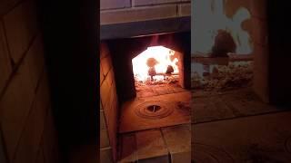 Топим русскую печь | Русская кирпичная печь