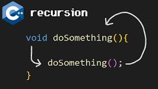 C++ recursion explained easy 