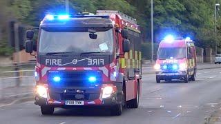 Ashton Technical Response Unit (TRU) Responding - Greater Manchester Fire & Rescue Service