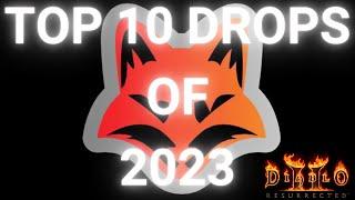 TOP 10 DROPS OF 2023 - Diablo 2 resurrected