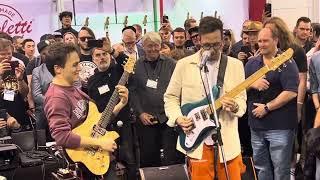 @MatteoMancusoofficial and @CoryWongMusic at NAMM 2024 | Jam Part 1