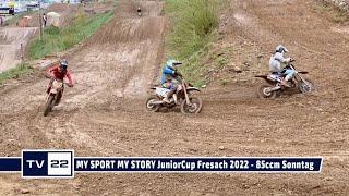 MOTOR TV22: Motocross 85ccm Tag 2 MY SPORT MY STORY Liqui Moly Euro JuniorCup in Fresach 2022