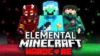 100 Players Simulate Minecraft's Elemental Civilization