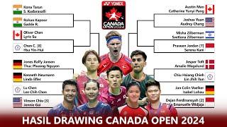 Hasil Drawing Canada Open 2024. Debut Pasangan Baru Praveen/Serena Di Kanada #canadaopen2024