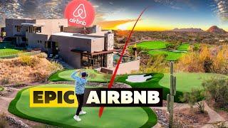 We Rented this INSANE Airbnb with its own PRIVATE Golf Course!