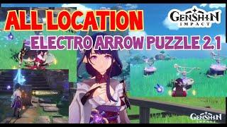 Electro Arrow Puzzle 2.1 Update (All Location) - Genshin Impact