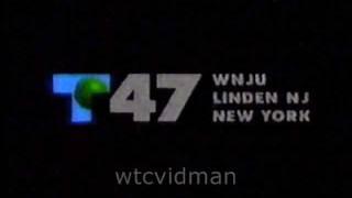 WNJU 1993 Telemundo Channel 47 Station IDs