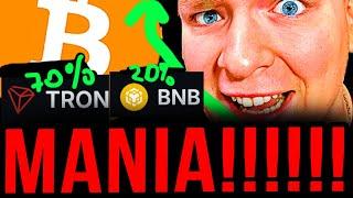 BITCOIN: BIG SURPRISE AHED!!!!!!!!! (TRON +70% WTFFF)