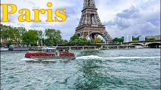 Paris, France -  A walk around Eiffel Tower | Paris 4K | A Walk In Paris