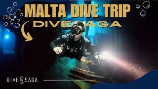 One week DIVING in MALTA  DiveSAGA trip 2024