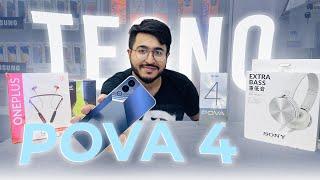 Tecno Pova 4 Full Unboxing & Review | Accessories World Vlogs