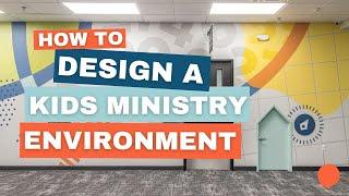 How To Create a Kids Ministry Environment with Wit.Co Creative