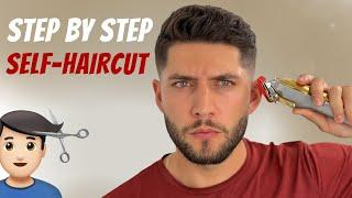 Step By Step Mid Fade Self-Haircut Tutorial | How To Cut Men's Hair