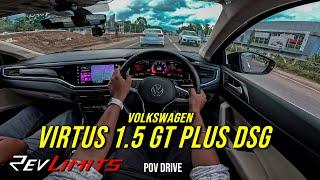 2024 VOLKSWAGEN VIRTUS | 1.5L TSI GT PLUS | Narrow Road POV Drive #169 | RevLimits |