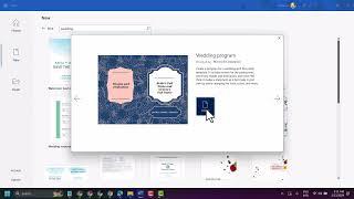 How to Make Wedding Programs on Microsoft Word