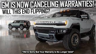 General Motors Now CANCELING Warranties To Stop Flippers & Resellers!