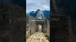 Read these tips before your trip to Machu Picchu  #machupicchu #peru #traveltips #explore #fyp