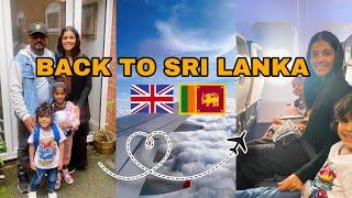 Flying Back Home | UK To Sri Lanka  London Heathrow | British Airways | Sri Lankan Airlines