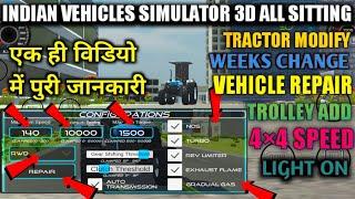 indian vahicle simulator 3d game all sitting in one video in hindi || #indianvehiclessimulator3d