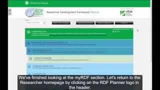 Using the RDF Planner as a Researcher - demo